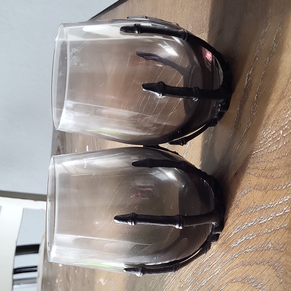 Other - Black skeleton hand glasses - 2